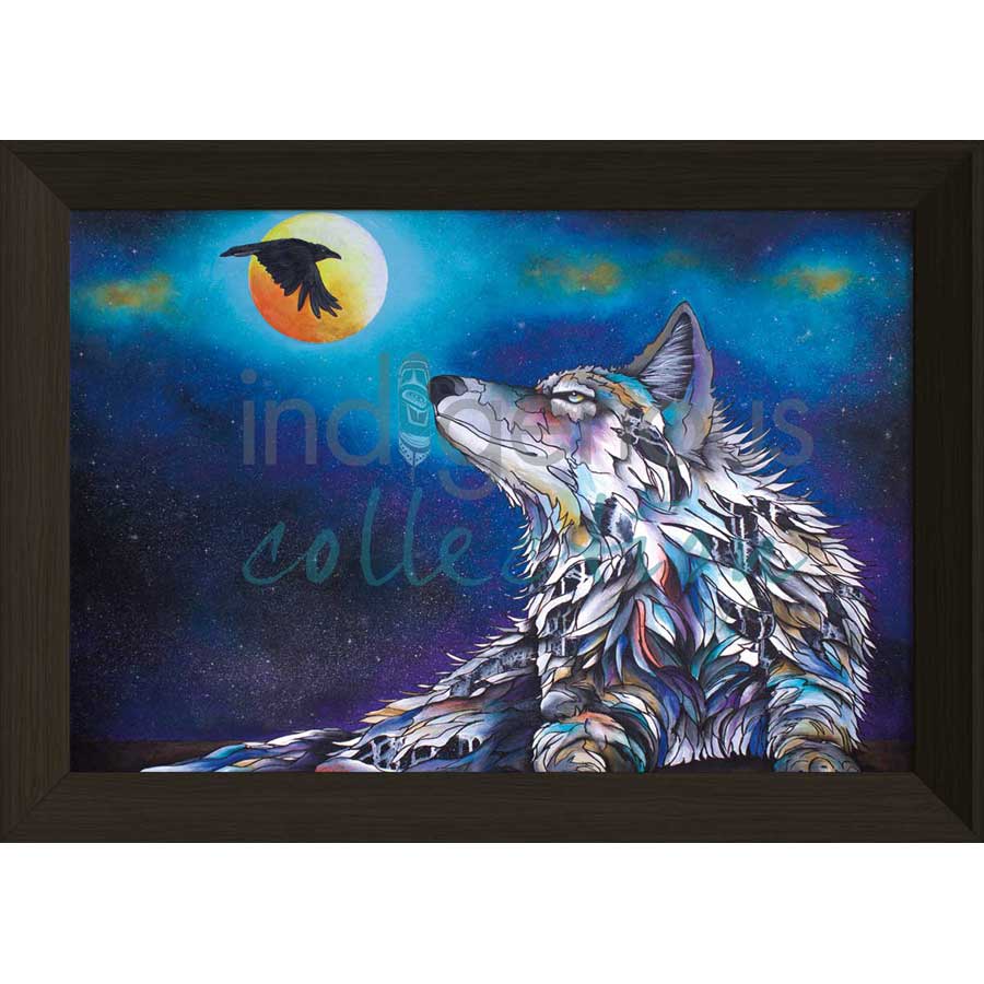 Connected by artist Micqaela Jones - Te-Moak. Indigenous Collection