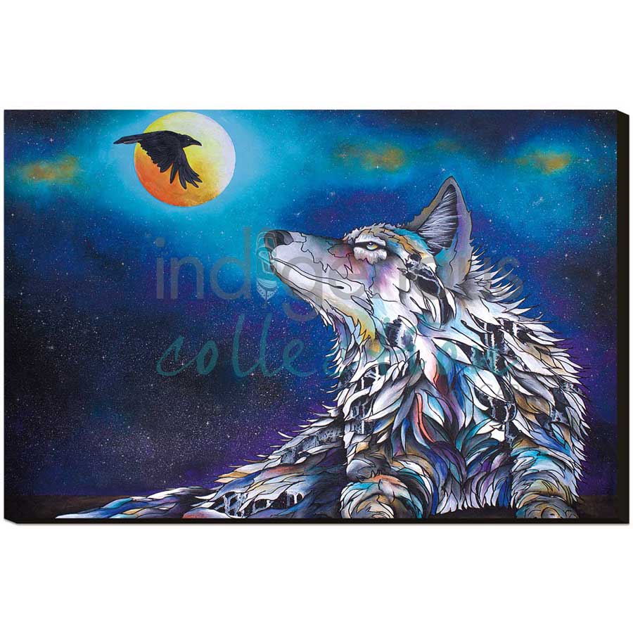 Connected by artist Micqaela Jones - Te-Moak. Indigenous Collection