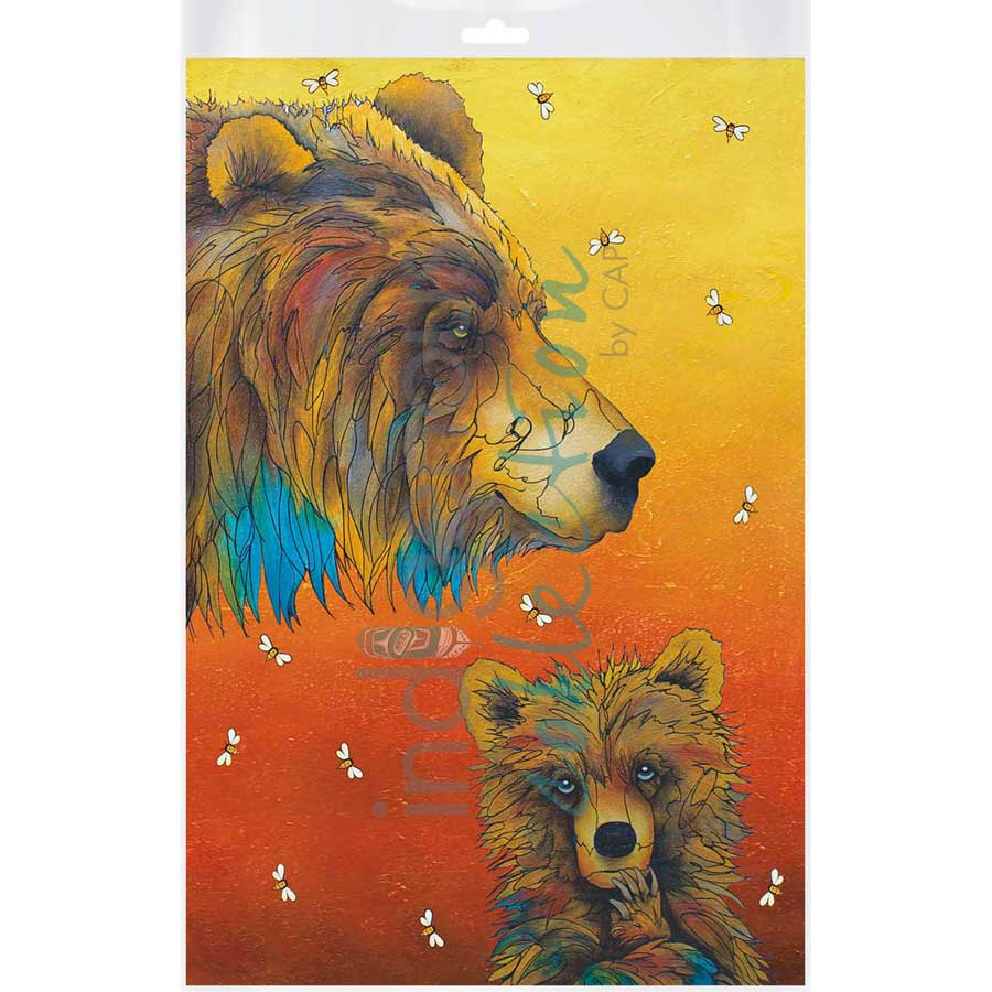 The Matriarch by artist Micqaela Jones - Te-Moak. Indigenous Collection