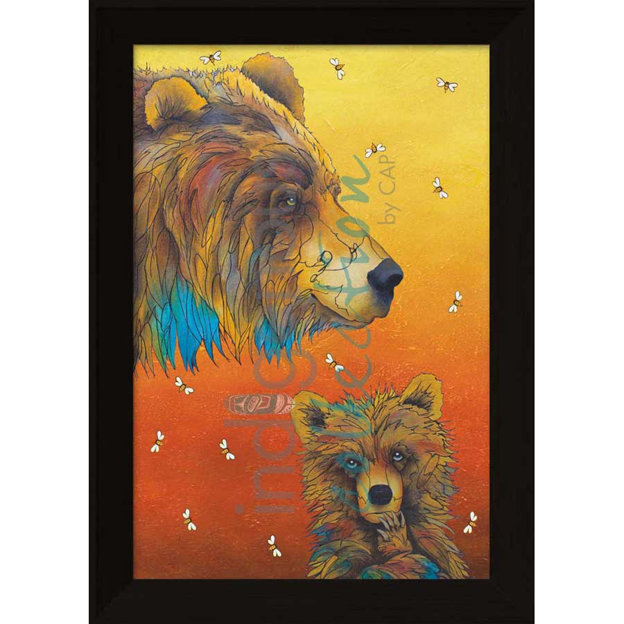 The Matriarch by artist Micqaela Jones - Te-Moak. Indigenous Collection