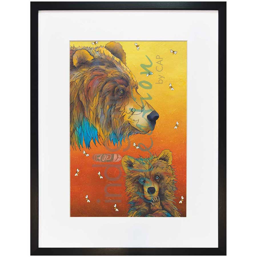 The Matriarch by artist Micqaela Jones - Te-Moak. Indigenous Collection