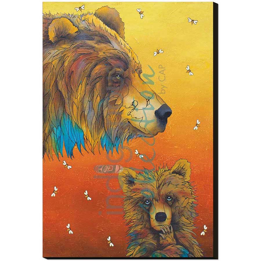 The Matriarch by artist Micqaela Jones - Te-Moak. Indigenous Collection