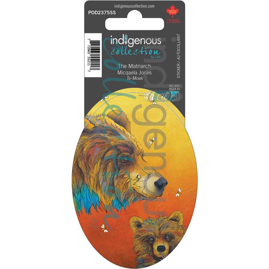 The Matriarch Sticker by artist Micqaela Jones