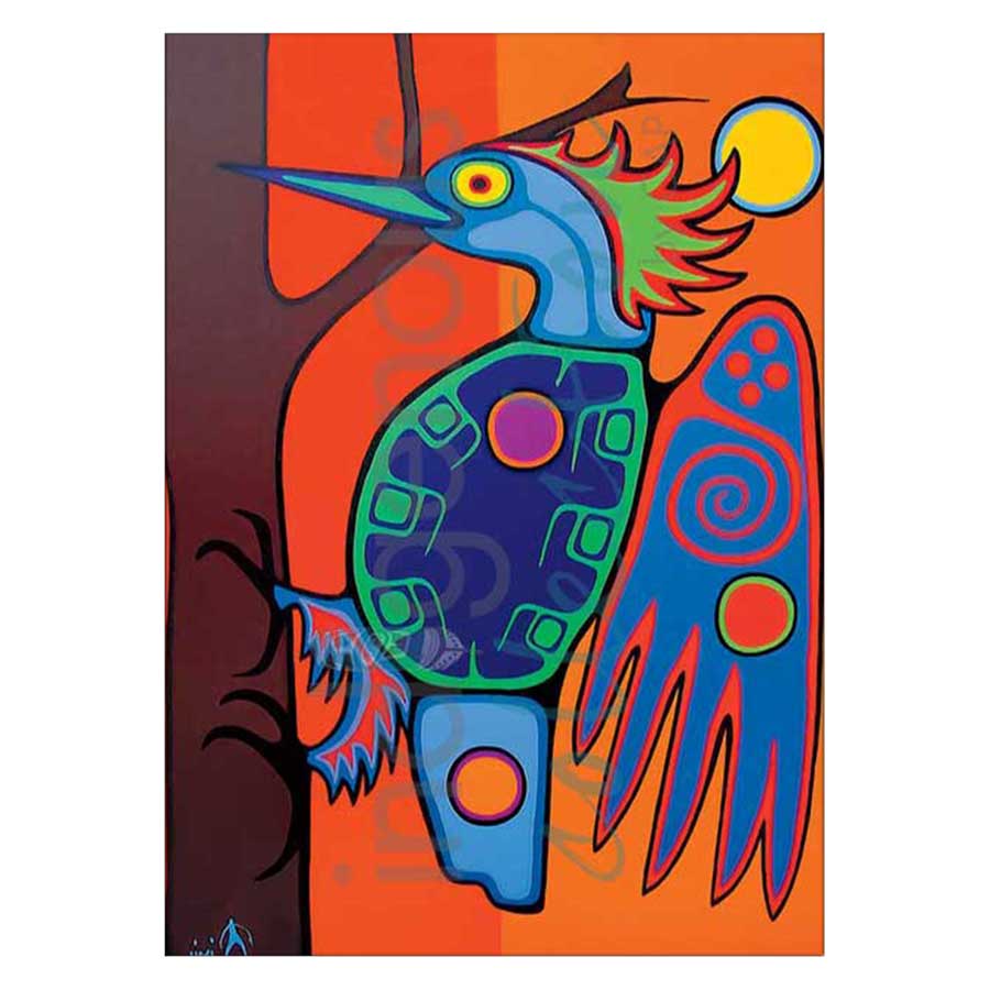 Paapaasay-Woodpecker Canvas Prints