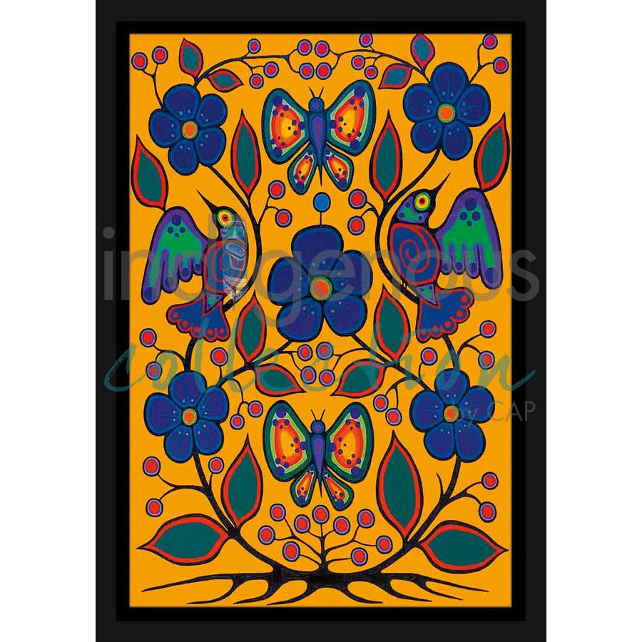 Creativity is Goddess by artist Jim Oskineegish - Ojibway. Indigenous Collection