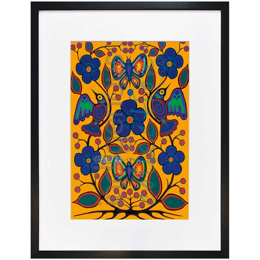 Creativity is Goddess by artist Jim Oskineegish - Ojibway. Indigenous Collection