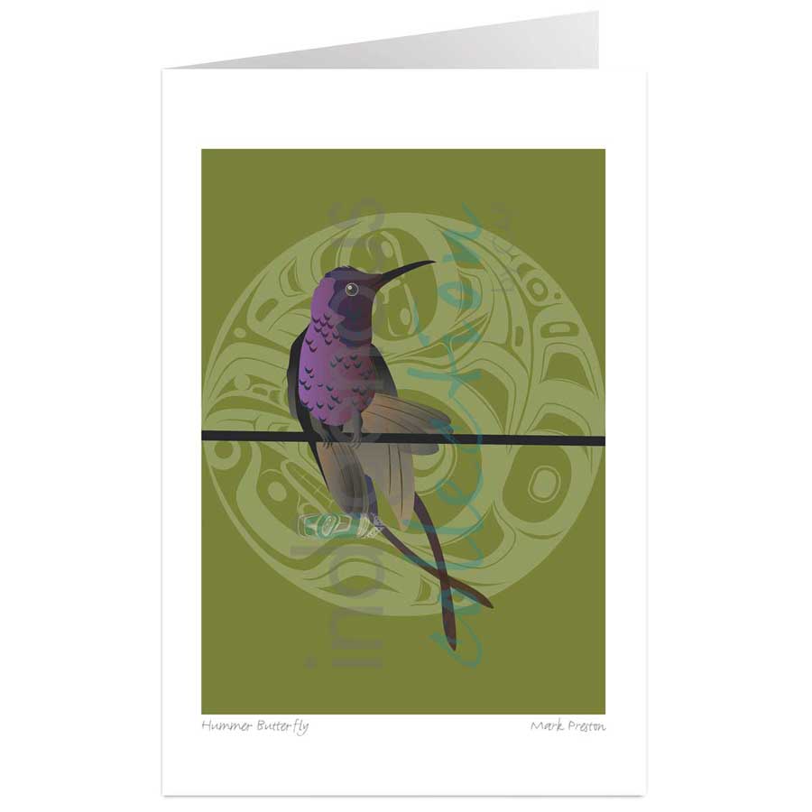 Hummer Butterfly by artist Mark Preston