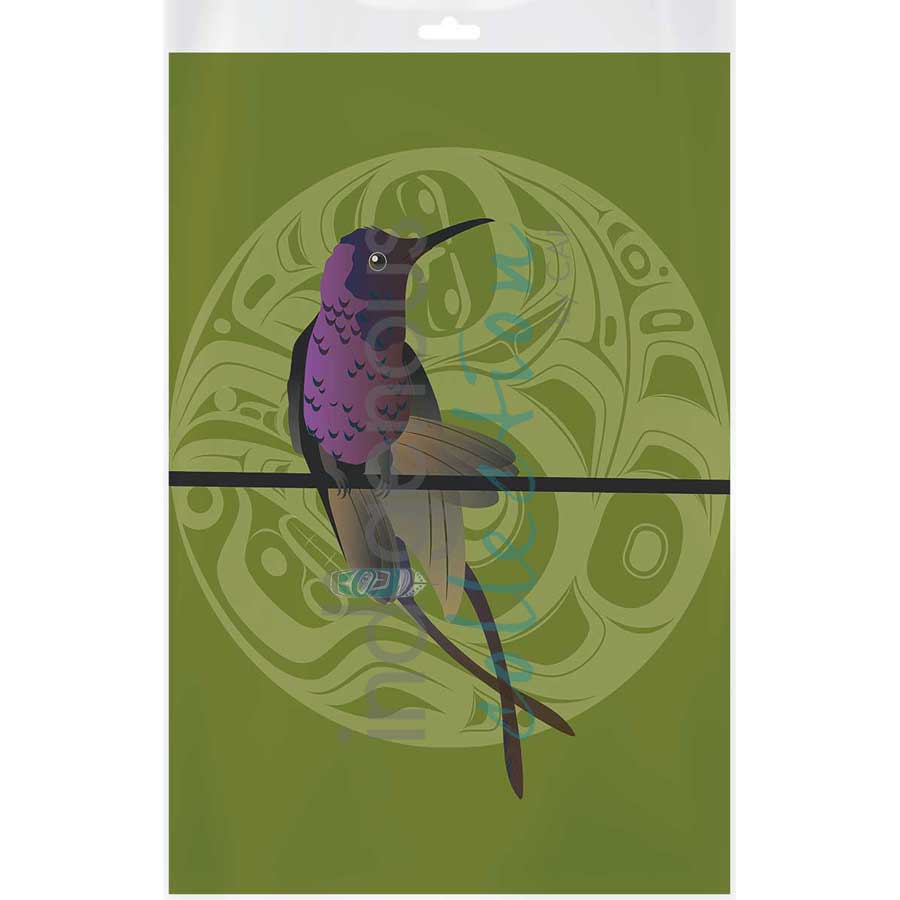 Hummer Butterfly by artist Mark Preston - Tlingit. Indigenous Collection