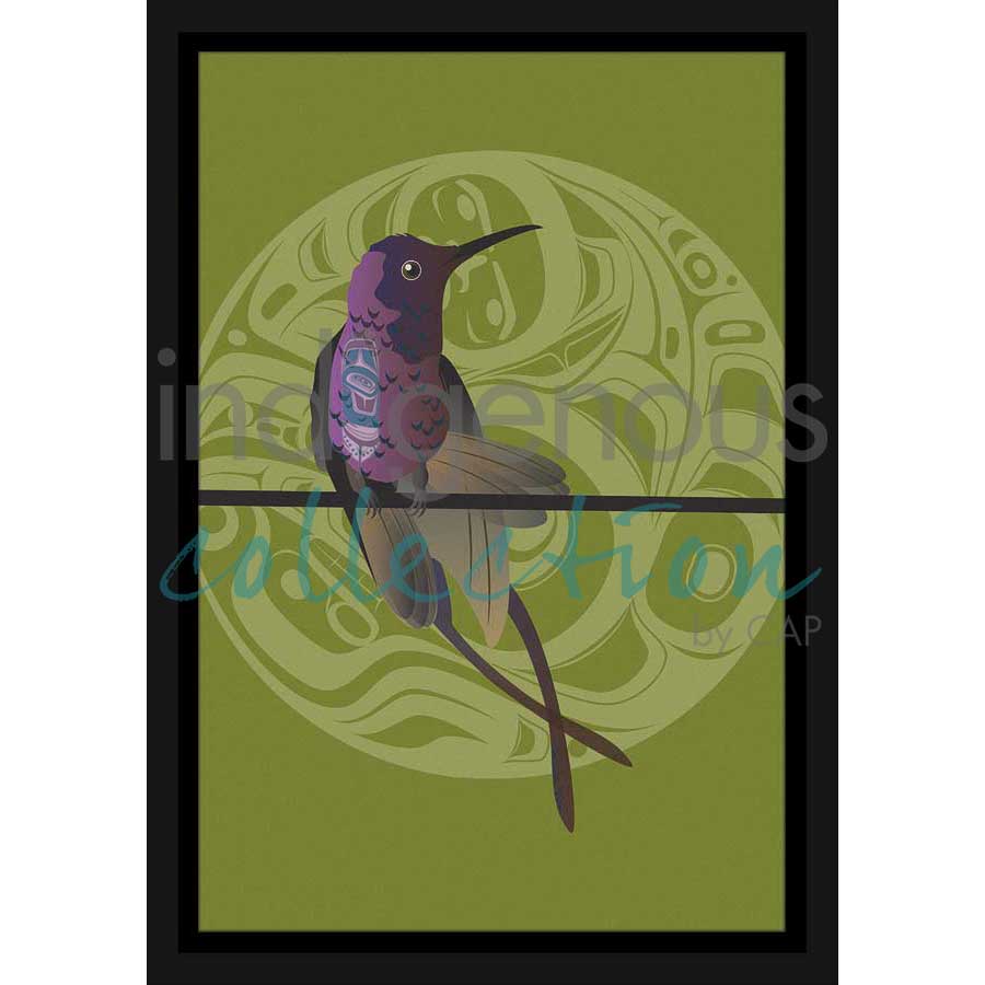 Hummer Butterfly by artist Mark Preston - Tlingit. Indigenous Collection