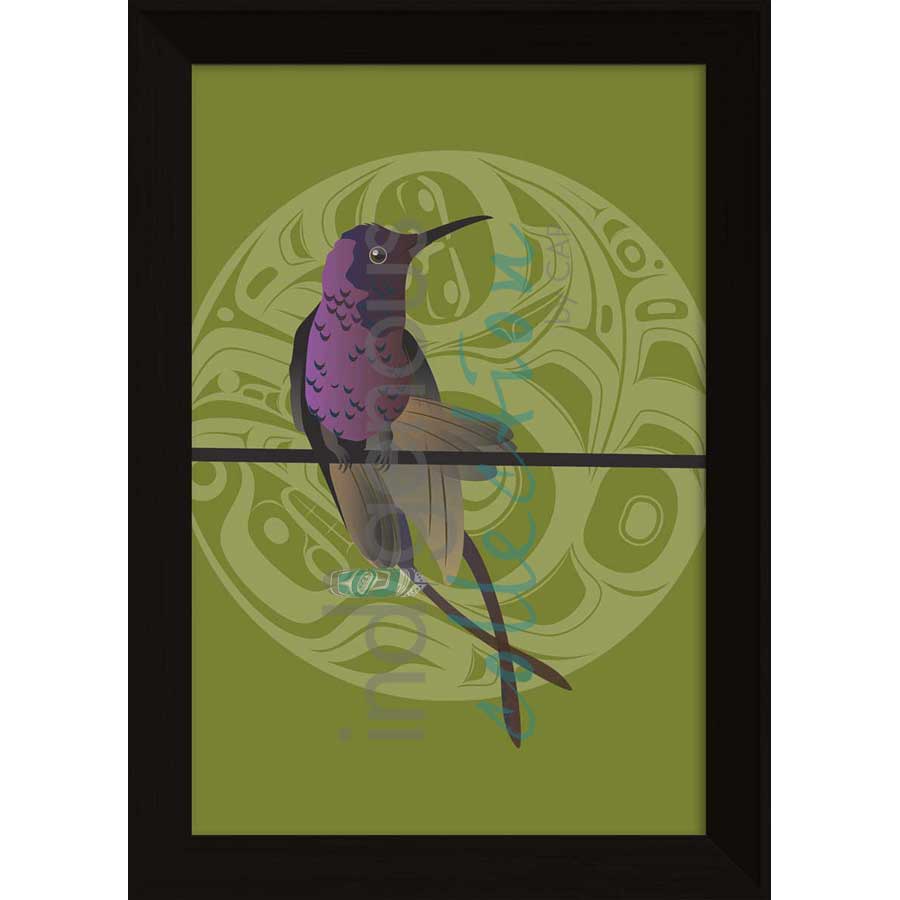 Hummer Butterfly by artist Mark Preston - Tlingit. Indigenous Collection