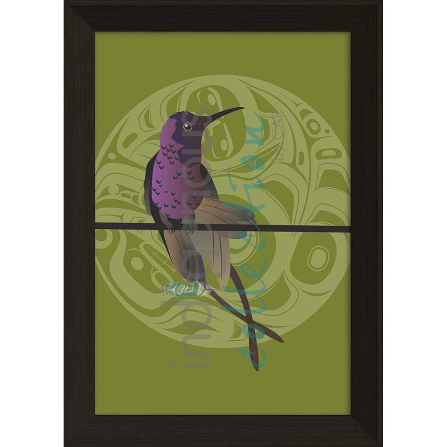 Hummer Butterfly by artist Mark Preston - Tlingit. Indigenous Collection