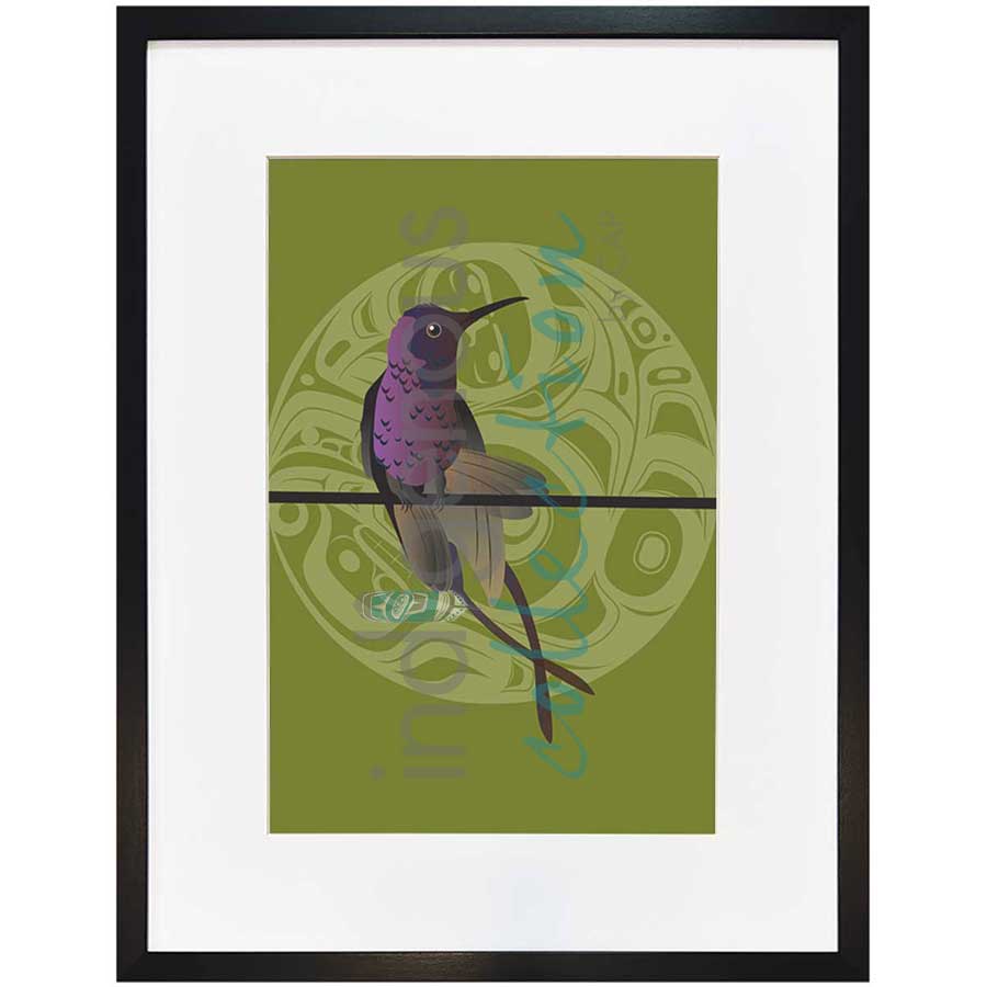 Hummer Butterfly by artist Mark Preston - Tlingit. Indigenous Collection