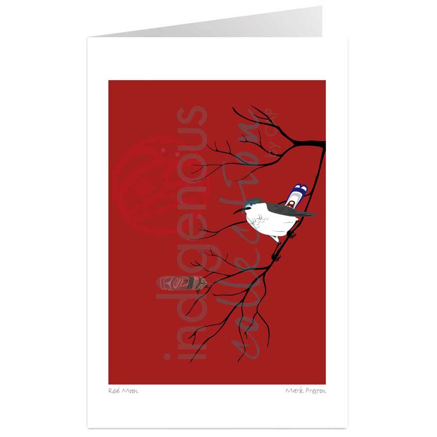 Red Moon by artist Mark Preston