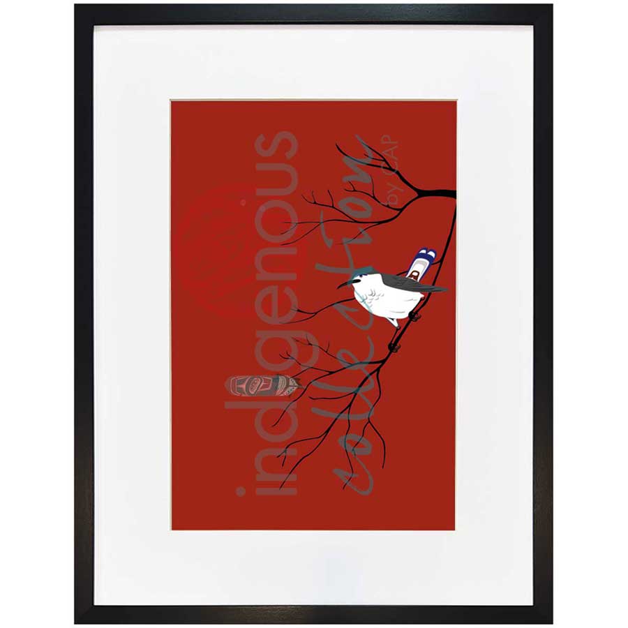 Red Moon by artist Mark Preston - Tlingit. Indigenous Collection