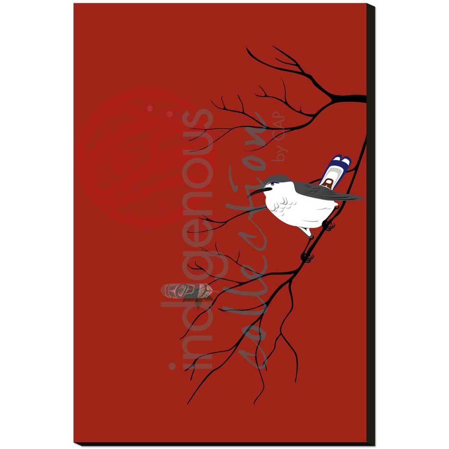 Red Moon by artist Mark Preston - Tlingit. Indigenous Collection
