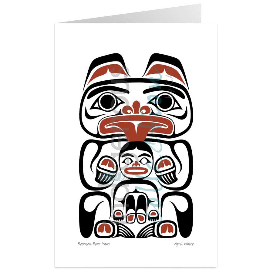 Between Bear Paws by artist April White