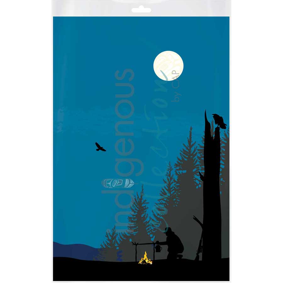 The Hunt by artist Mark Preston - Tlingit. Indigenous Collection