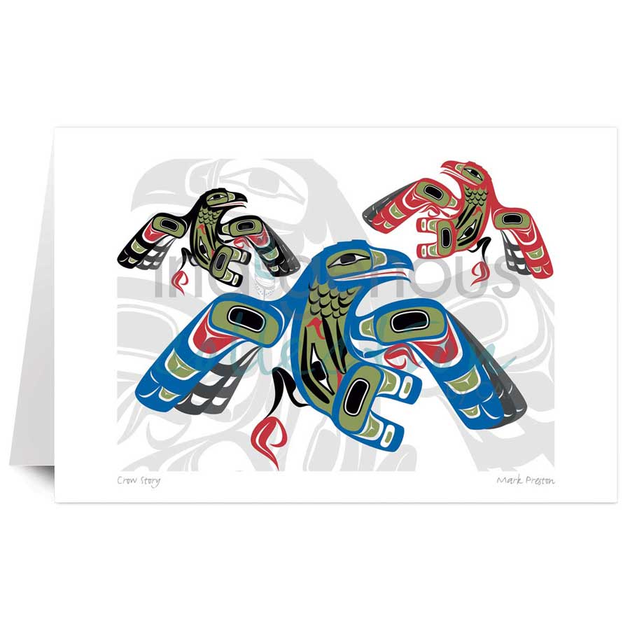 Crow Story by artist Mark Preston