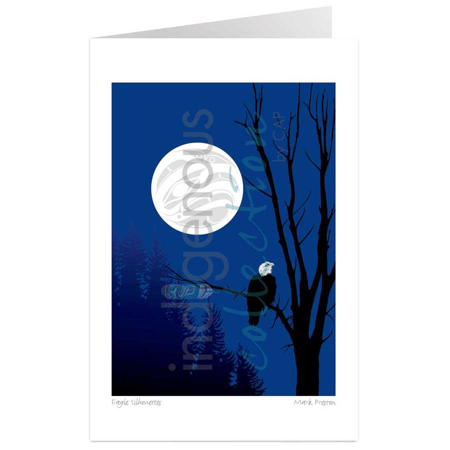 Eagle Silhouettes by artist Mark Preston