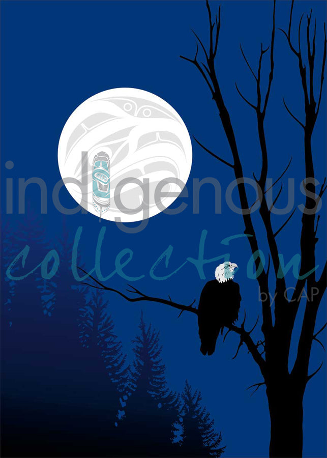 Eagle Silhouettes by artist Mark Preston