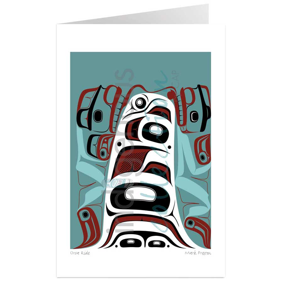 Orca Ride by artist Mark Preston