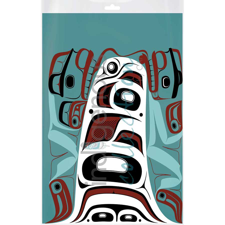 Orca Ride by artist Mark Preston - Tlingit. Indigenous Collection