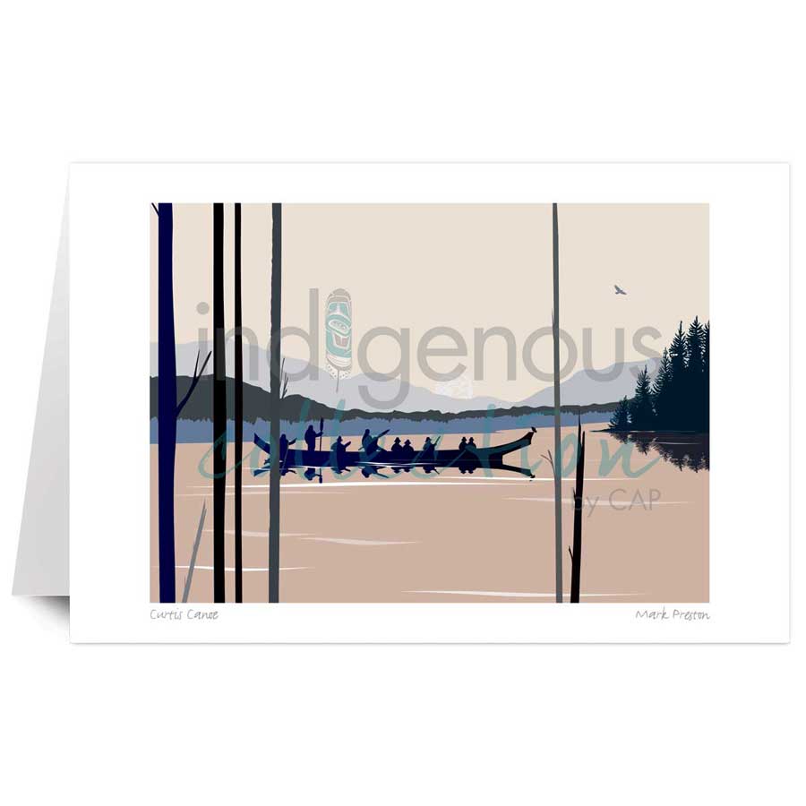 Curtis Canoe by artist Mark Preston