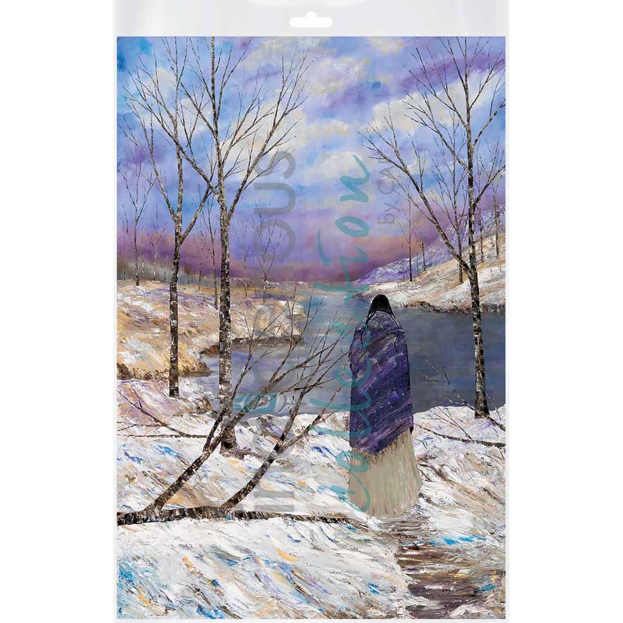 Cold Colors by artist Jeanne Rorex-Bridges - Cherokee. Indigenous Collection