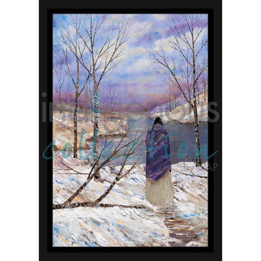 Cold Colors by artist Jeanne Rorex-Bridges - Cherokee. Indigenous Collection