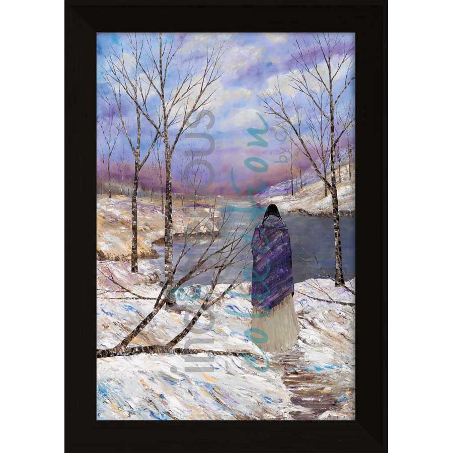 Cold Colors by artist Jeanne Rorex-Bridges - Cherokee. Indigenous Collection