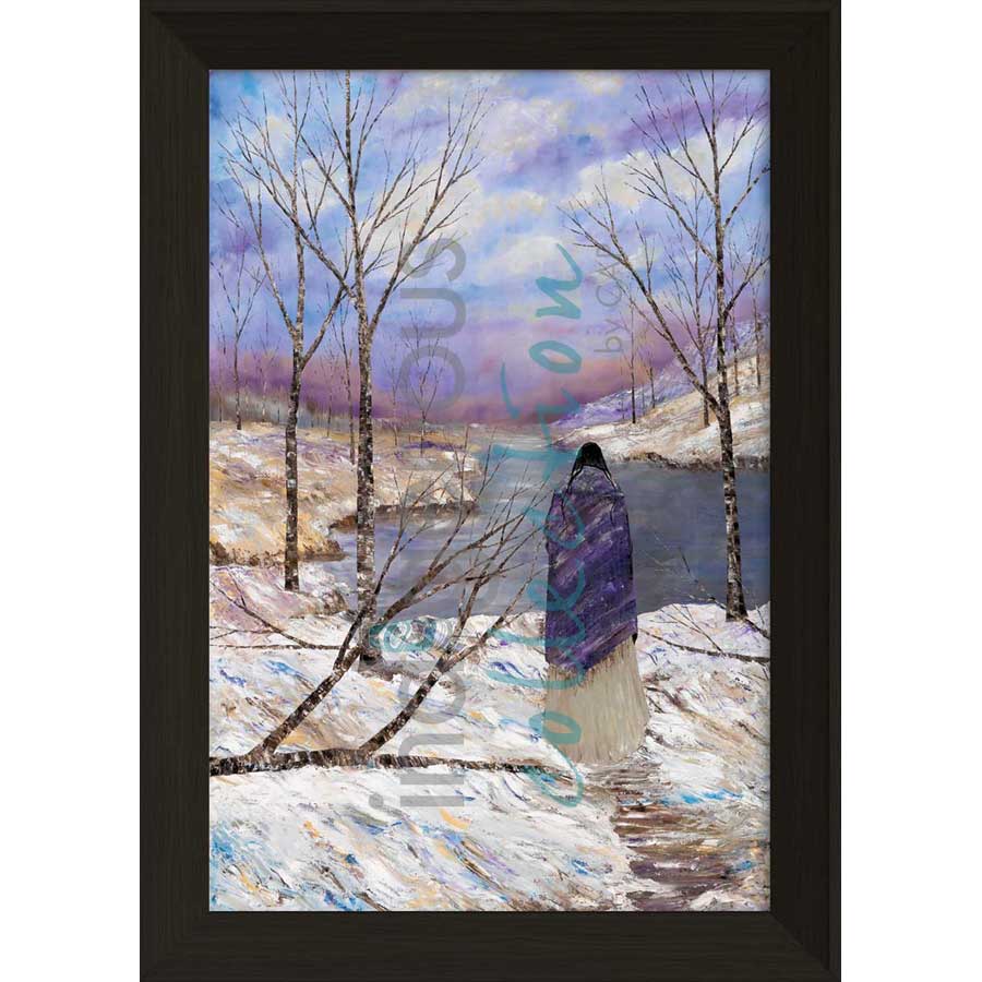 Cold Colors by artist Jeanne Rorex-Bridges - Cherokee. Indigenous Collection