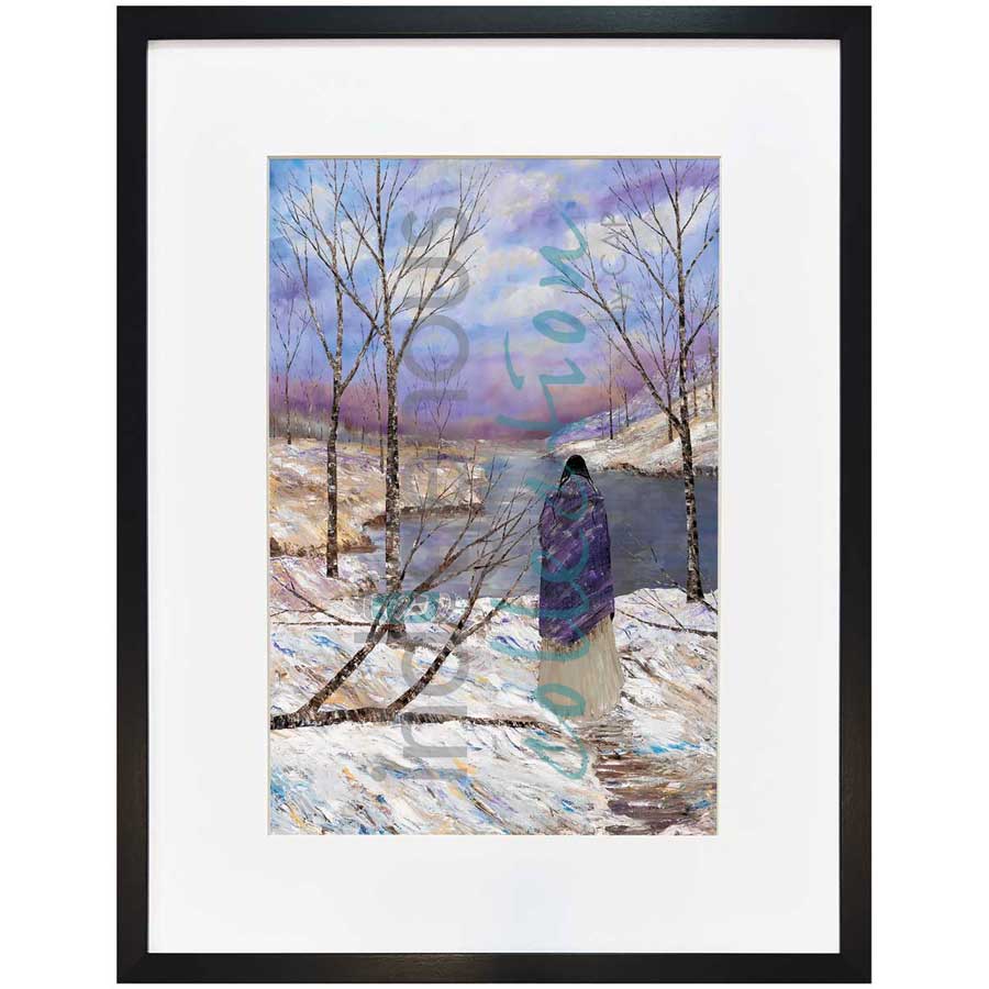 Cold Colors by artist Jeanne Rorex-Bridges - Cherokee. Indigenous Collection