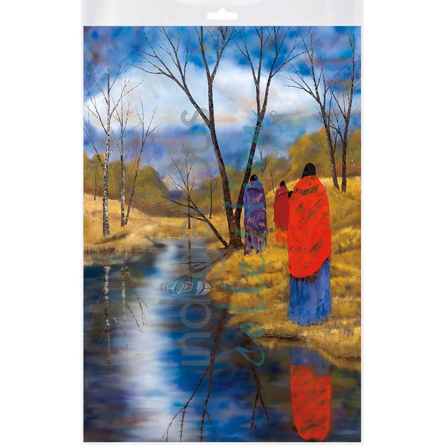 Journey Reflections by artist Jeanne Rorex-Bridges - Cherokee. Indigenous Collection