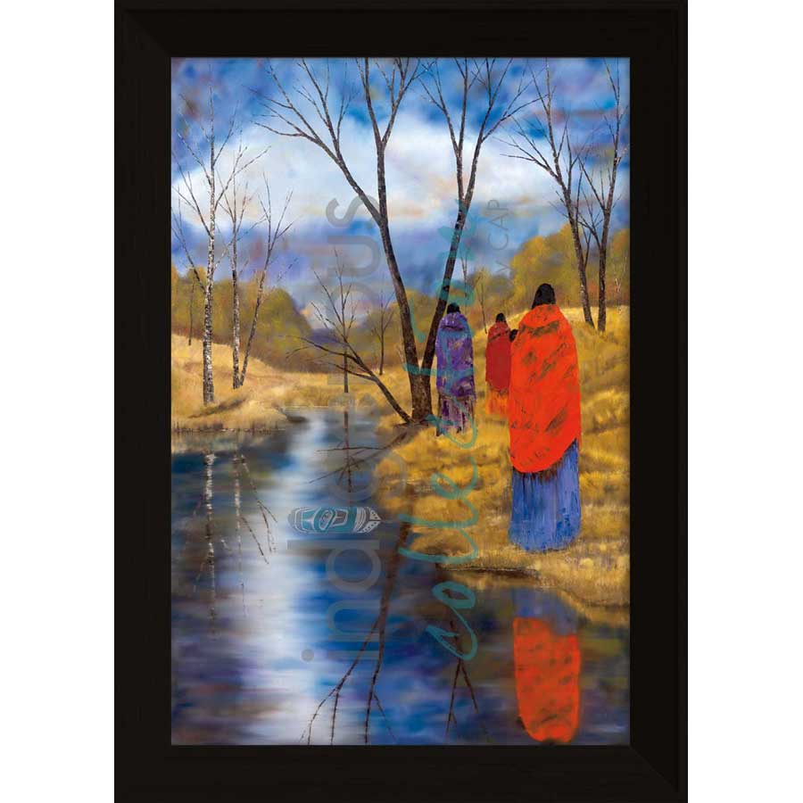 Journey Reflections by artist Jeanne Rorex-Bridges - Cherokee. Indigenous Collection