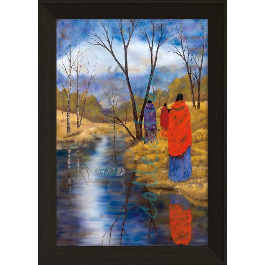 Journey Reflections by artist Jeanne Rorex-Bridges - Cherokee. Indigenous Collection