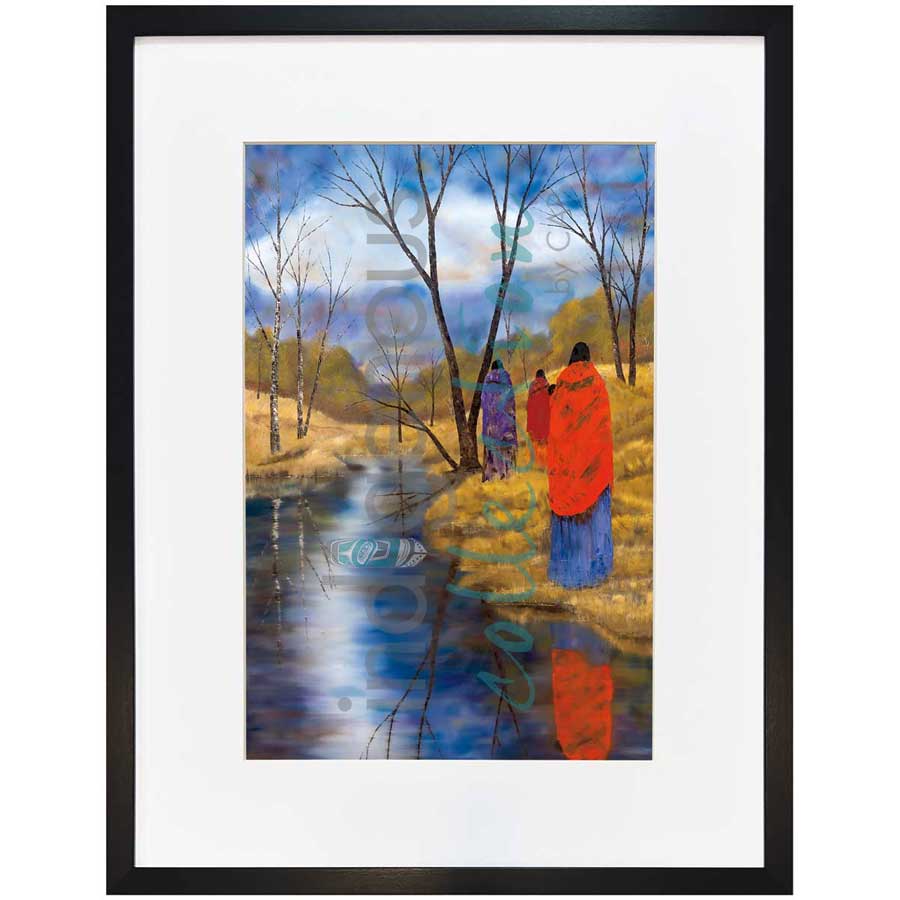 Journey Reflections by artist Jeanne Rorex-Bridges - Cherokee. Indigenous Collection