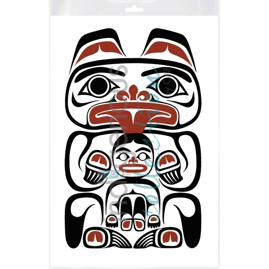 Between Bear Paws by artist April White - Haida. Indigenous Collection