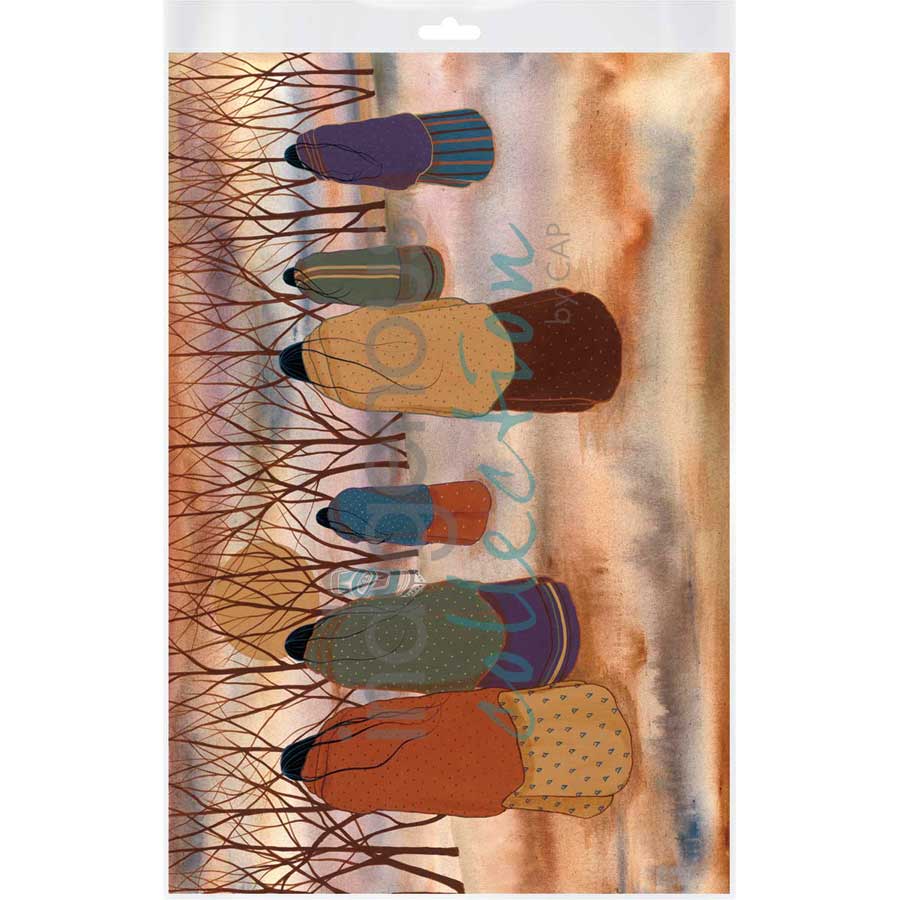 Women's Trail by artist Jeanne Rorex-Bridges - Cherokee. Indigenous Collection