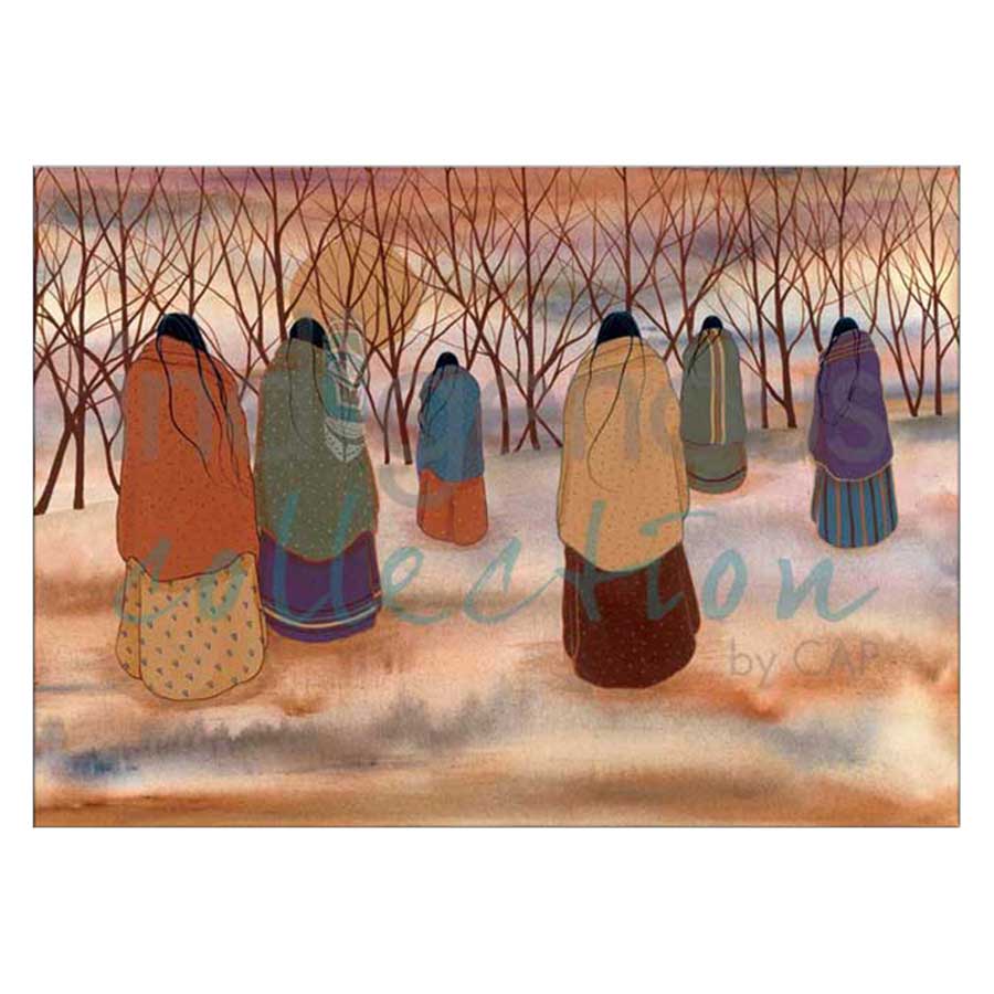 Women's Trail Canvas Prints