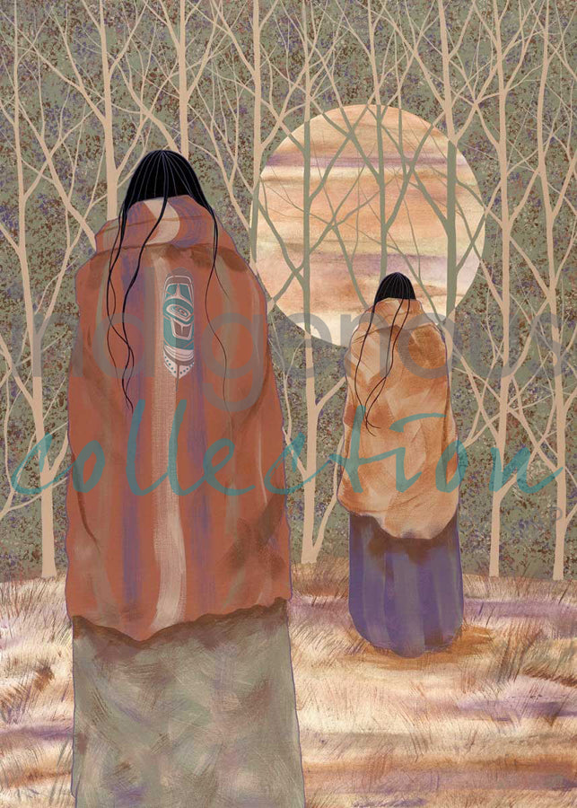 Woodlands Moon by artist Jeanne Rorex-Bridges