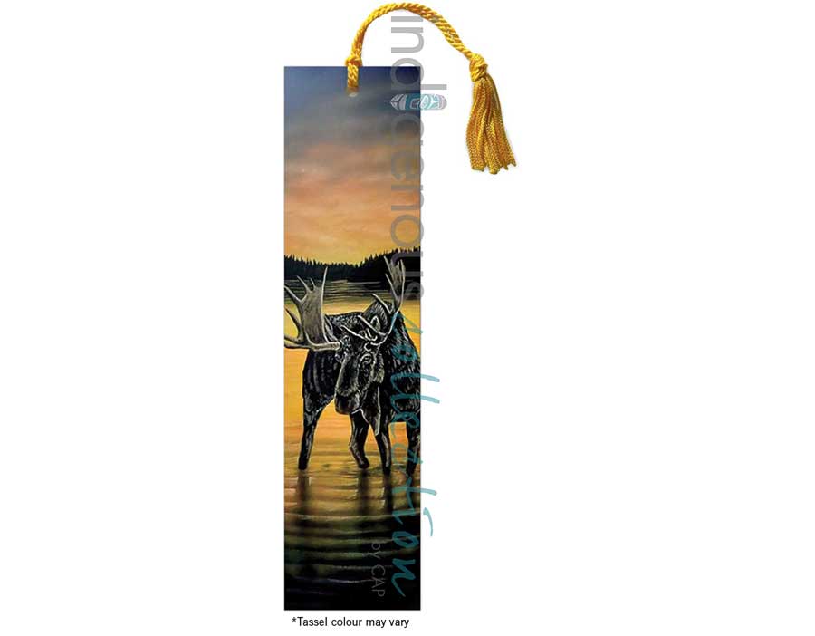 Morning Saunter Bookmark by artist Ronnie Simon