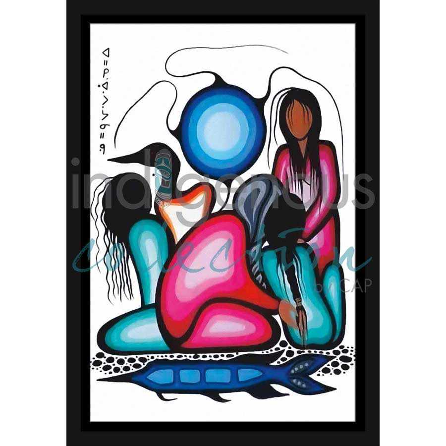 Growth Within by artist Simone McLeod - Ojibway. Indigenous Collection