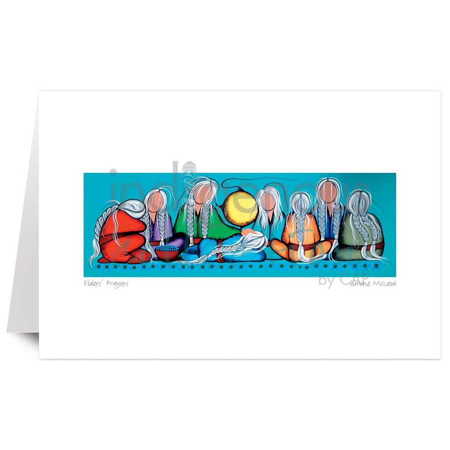 Elders' Prayers by artist Simone McLeod