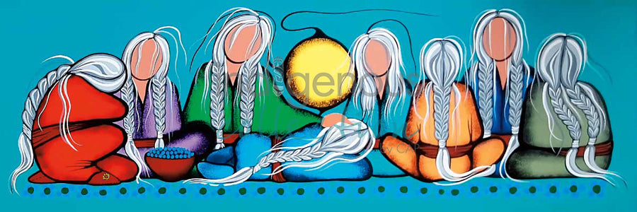 Elders' Prayers by artist Simone McLeod