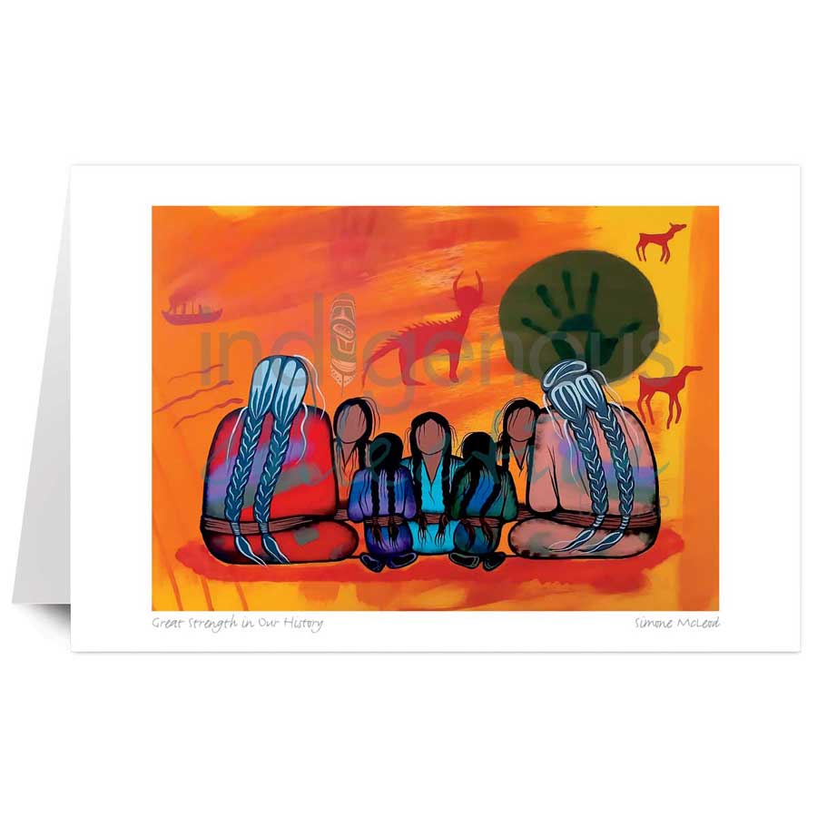 Great Strength in Our History by artist Simone McLeod