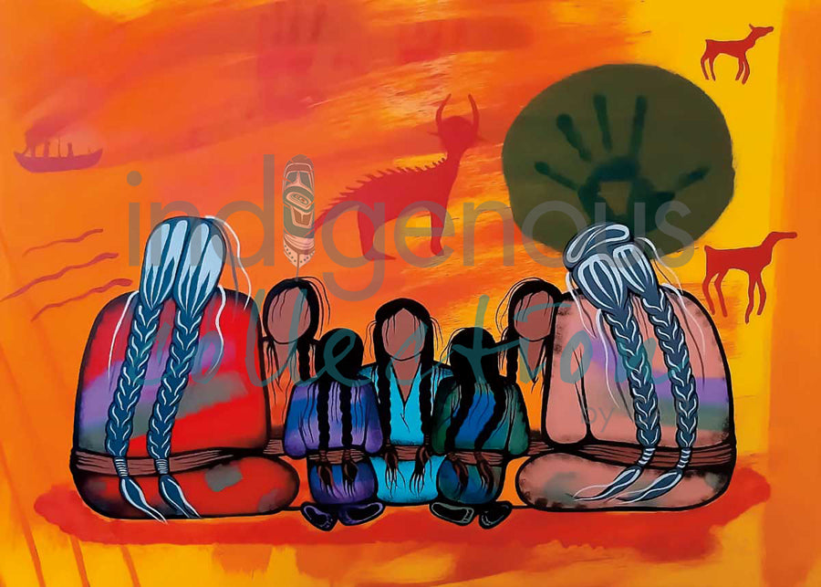 Great Strength in Our History by artist Simone McLeod