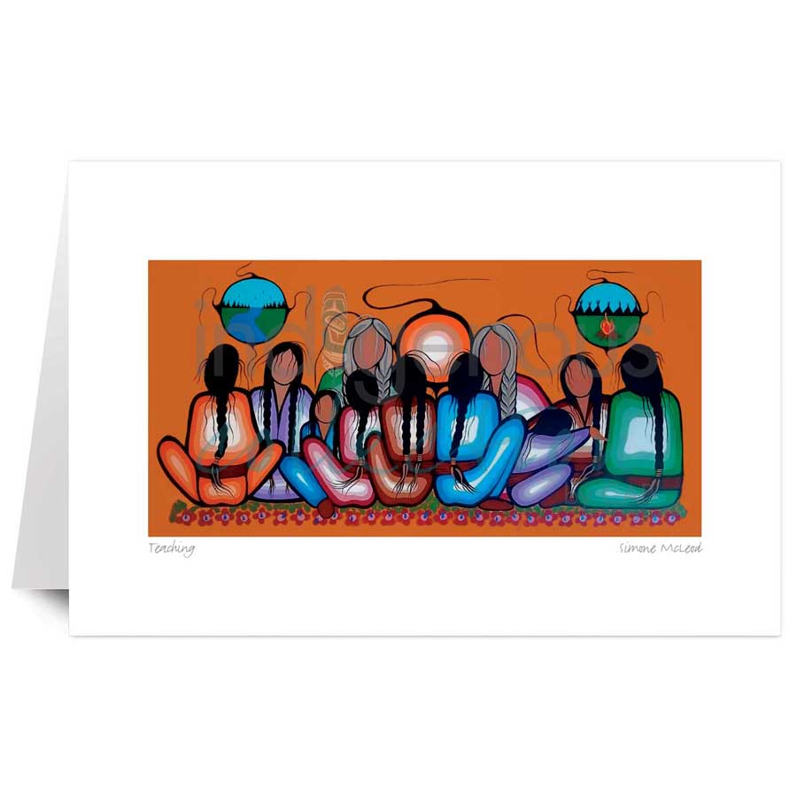 Teaching by artist Simone McLeod