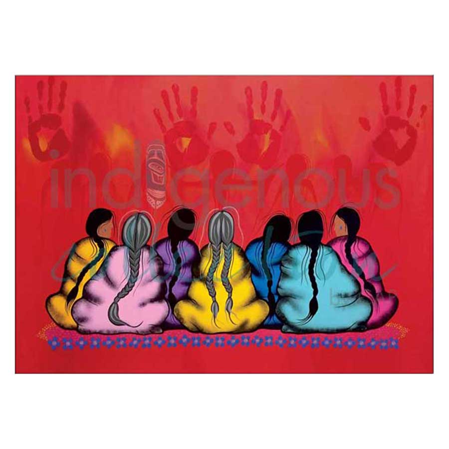 The Sacredness of Women Canvas Prints