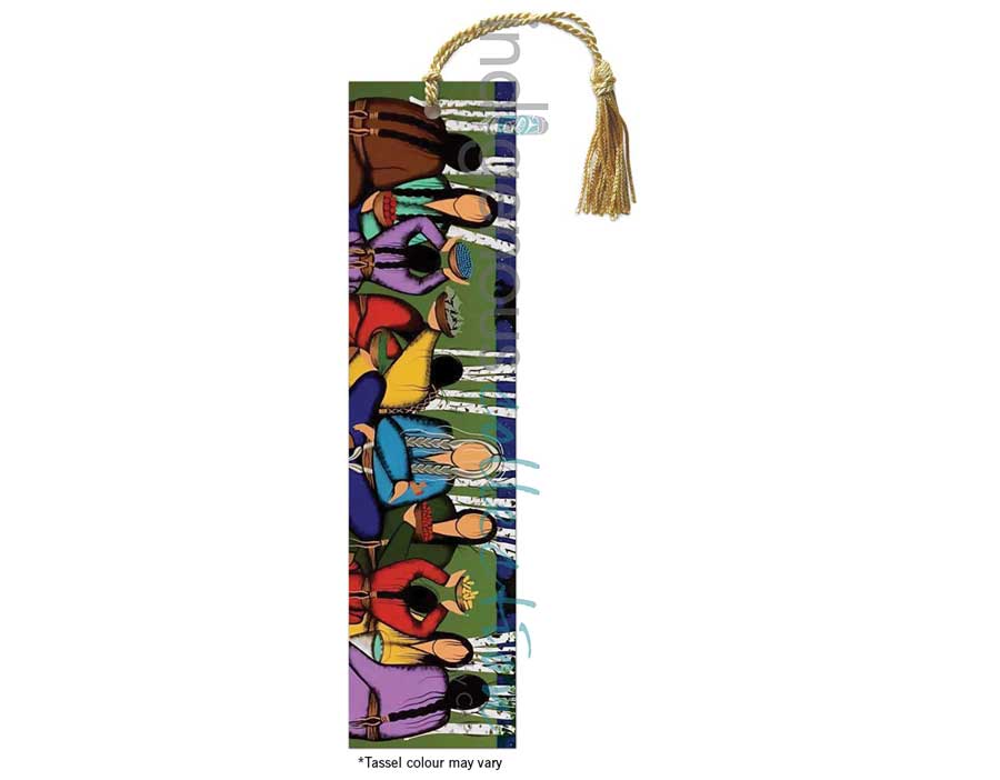 Giving Thanks for Who We Are Bookmark by artist Simone McLeod