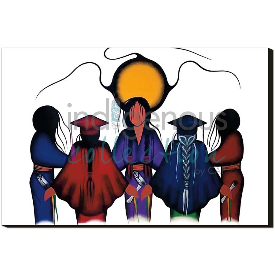 Education by artist Simone McLeod - Ojibway. Indigenous Collection